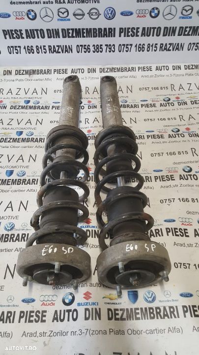 Ansamblu Telescop Arc Flansa Stanga Dreapta Spate BMW E60 - 1