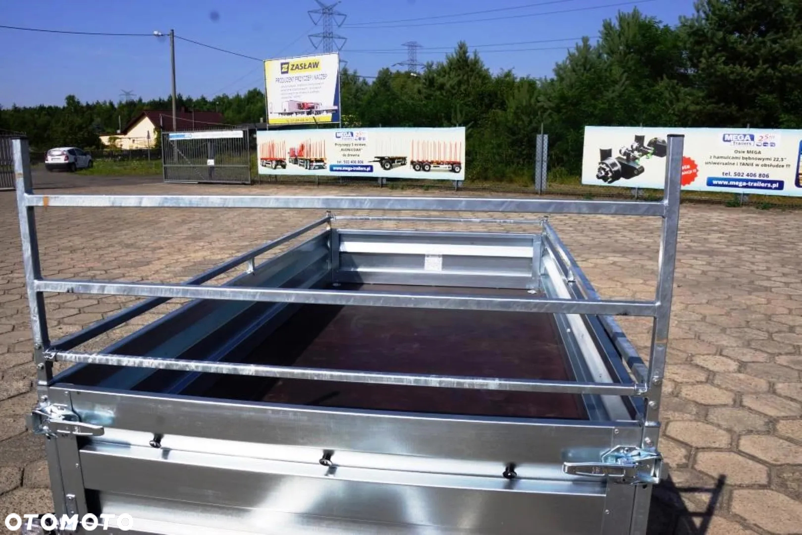 Zaslaw 1 oś, przyczepa prawko B, 750 kg DMC  MOCNA I SOLDNA - 14