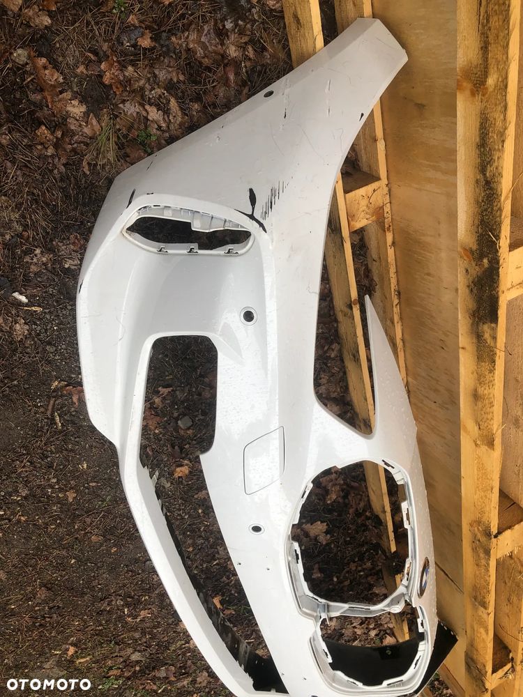 Zderzak przód, Listwa progowa prawa - BMW 1 F40 Bordowy / Biały- 51778079666 - 8