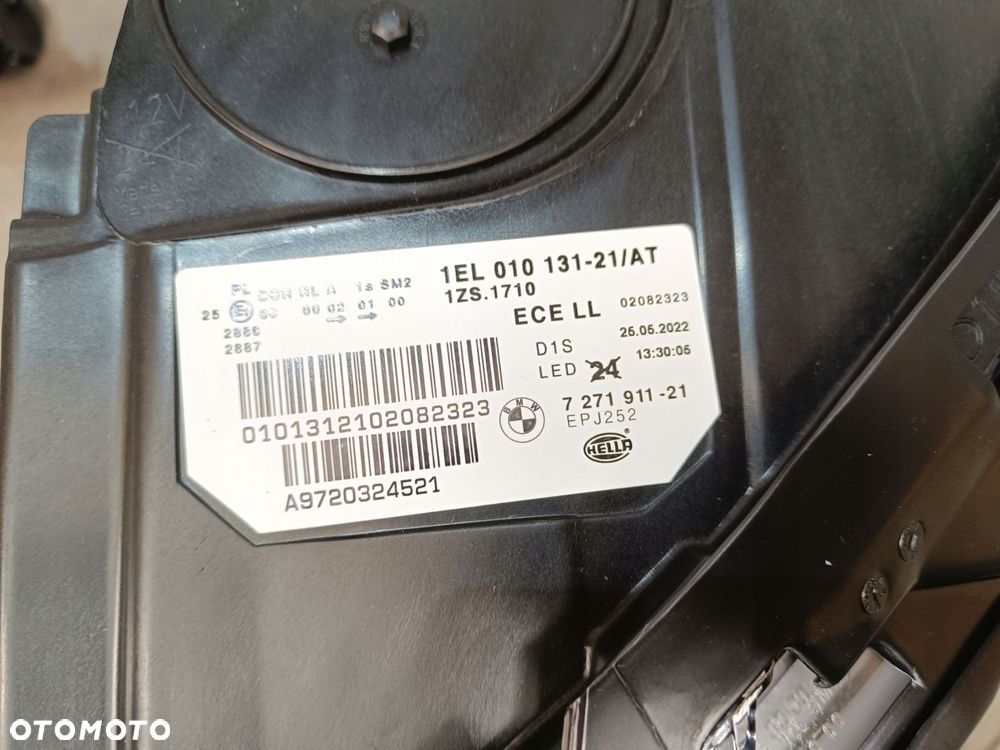 BMW 5 F10 PRZEDLIFT LAMPA LEWA PRAWA BIXENON - 10