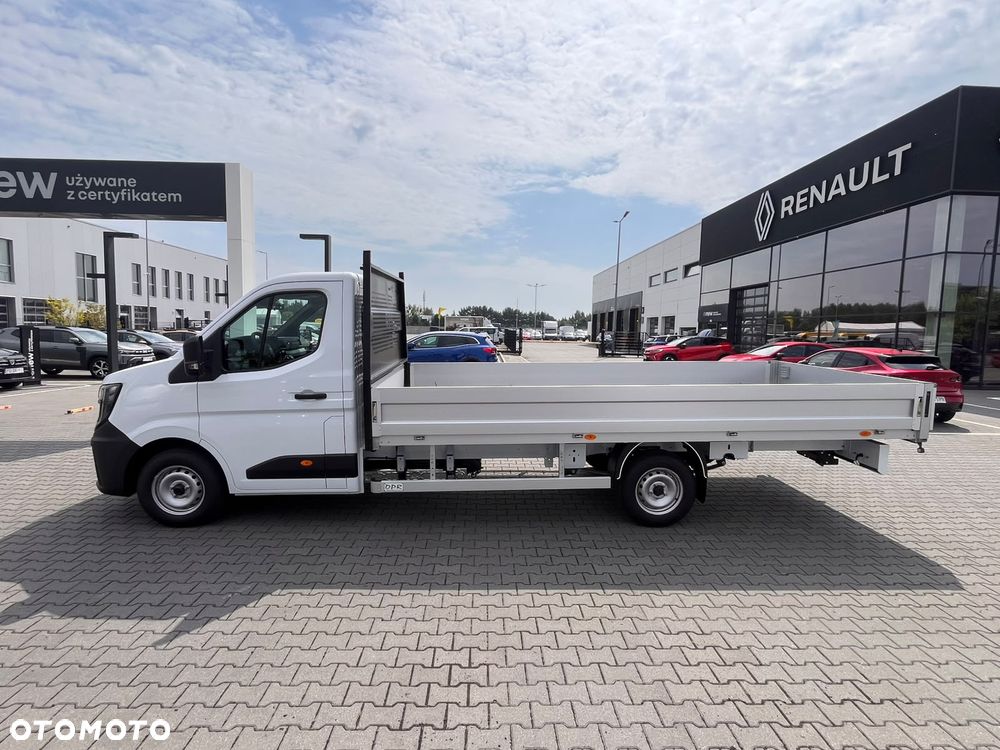 Renault Master skrzynia otwarta 4.85+ hak + poduszki - 12