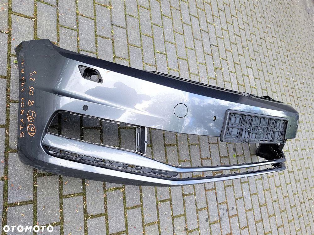 vw touran 15^ zderzak przód 5ta807221al - 3