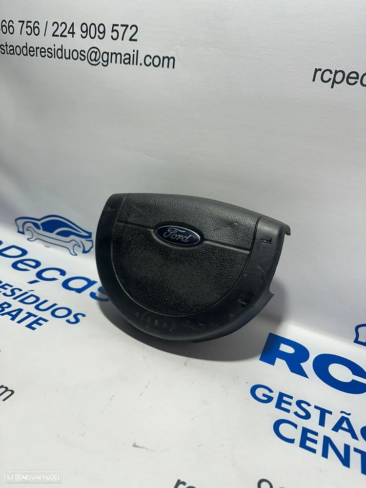 .Airbag Volante Guiador Original Ford Fiesta 5 5S6AA042B85AAZHHD 2002 - 2005 - 4