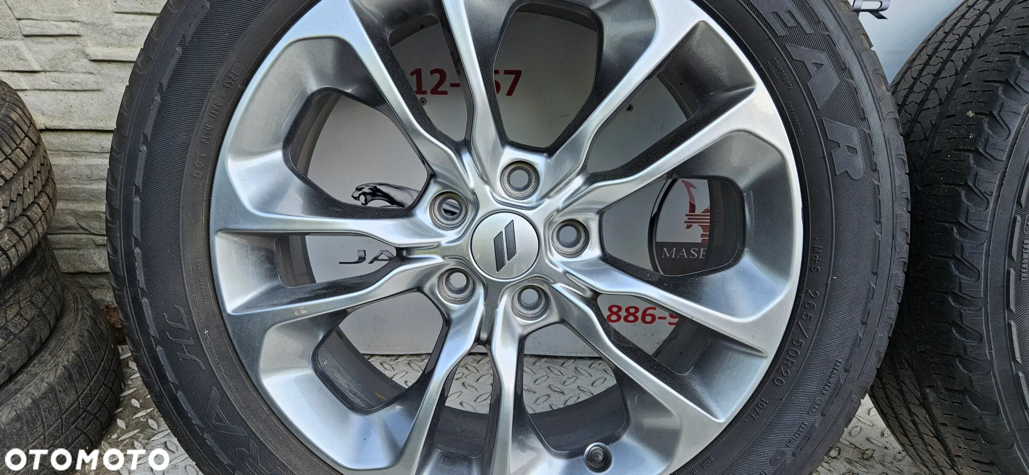 Dodge Durango III LIFT GT RT Koła Komplet kół Alufelgi Felgi 265/50/20 R20 20 cali 20x8.0J 6QP26TRMAA Mopar Oryginał SREBRNE - 4