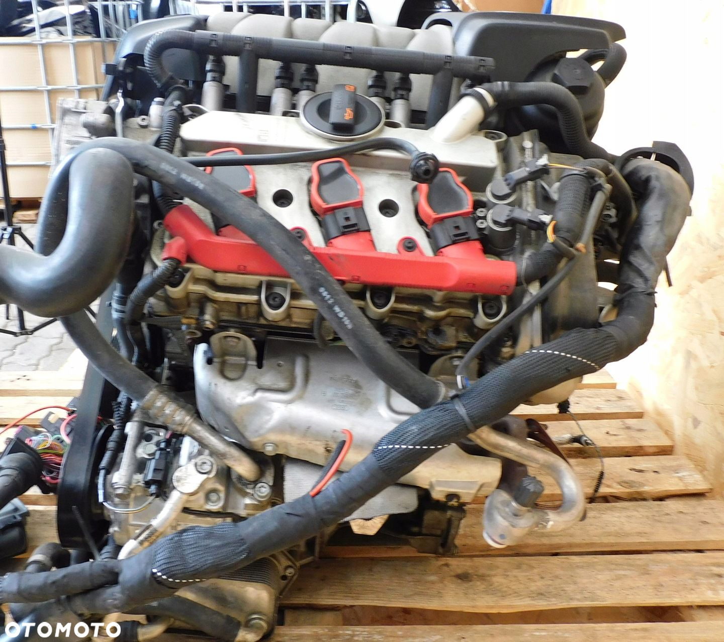 KOMPLETNY BENZYNOWY SILNIK AUDI A6 C7 A7 2.8 FSI CHV IDEALNY KOMPUTER - 6