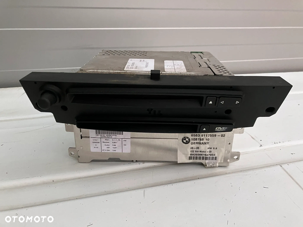 BMW e60 e61 czytnik nawigacji radioodtwarzacz CCC 9117559 radio CD DVD
