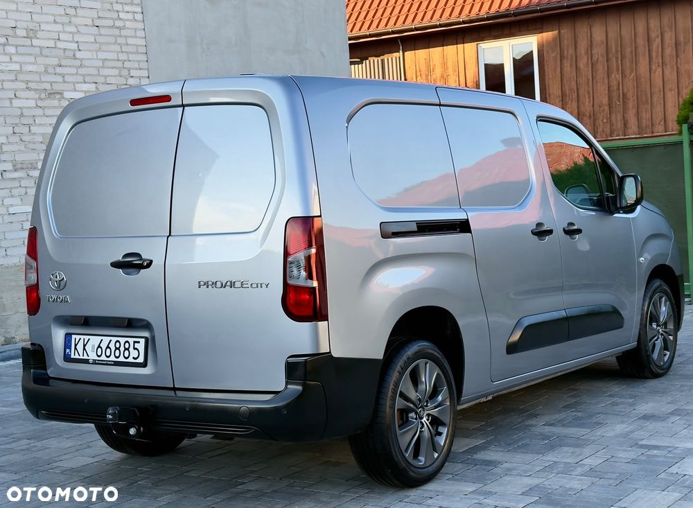 Toyota Proace City L2 Długi Salon Polska BEZWYPADKOWA Serwisowana FVAT23% ZADBANY OKAZJA - 3