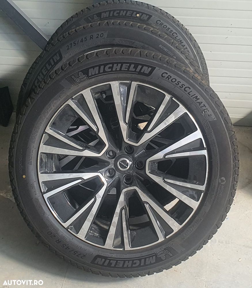 Roți complete Volvo XC90 R20" Anvelope MIchelin 275/45R20"