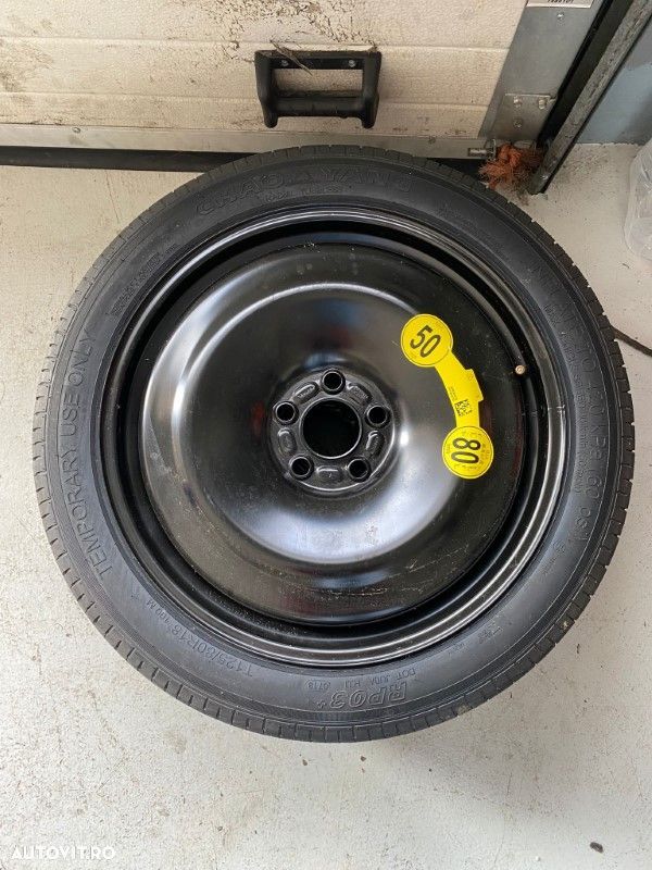 Roata de rezerva T125/80R18 Volvo XC90 XC60 2015-2022 31680220 31362275 - 1