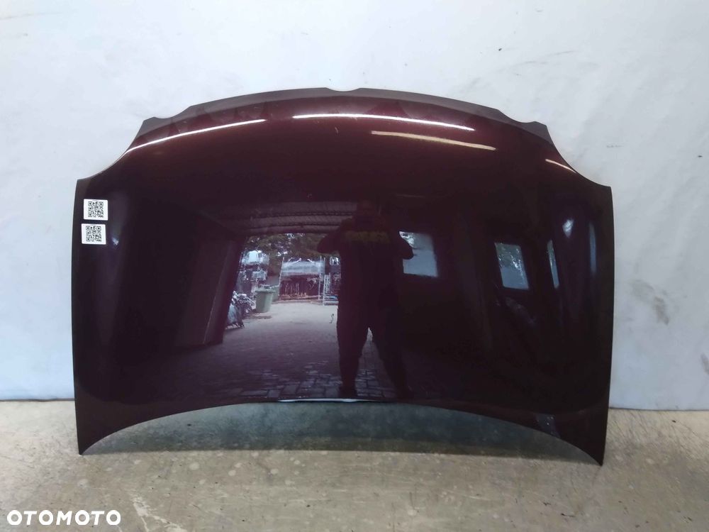 / MASKA POKRYWA SILNIKA DO VW VOLKSWAGEN POLO 9N LC3W BORDO WIŚNIA - 1