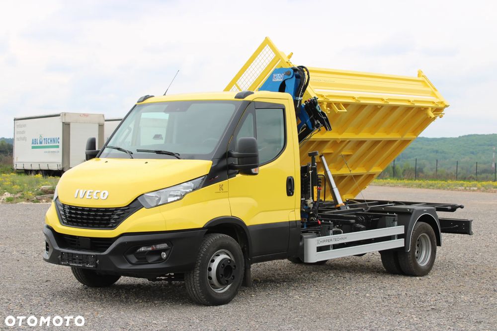 Iveco Daily 72-180 72-160 Nowy 3-stronny WYWROT Nowy żuraw DN 4.7 Kiper Wywrotka HDS 72C 70C 65C 60C 50C 35C - 24