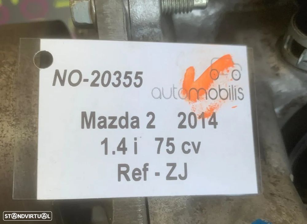 Motor Mazda 2 1.4 i 75 Cv de 2014 - Ref. ZJ  -  NO. 20355 - 7