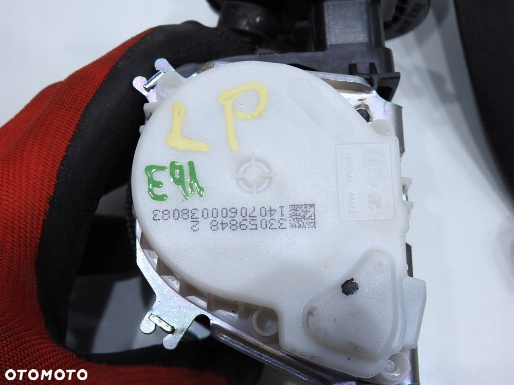 PAS BEZPIECZEŃSTWA LEWY PRZÓD BMW E90 E91 - 3
