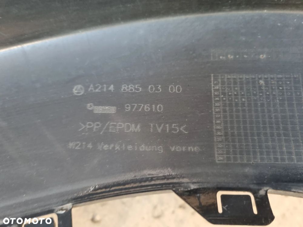 MERCEDES E KLASA W214 AVANTGARDE ZDERZAK PRZÓD - 7