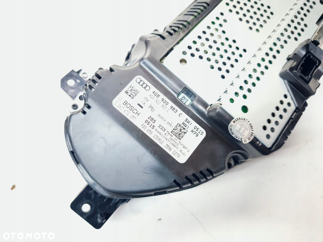 LICZNIK ZEGARY WYŚWIETLACZ AUDI A6 C7 A7 2.0 3.0 TDI 4G8920983C UK - 5
