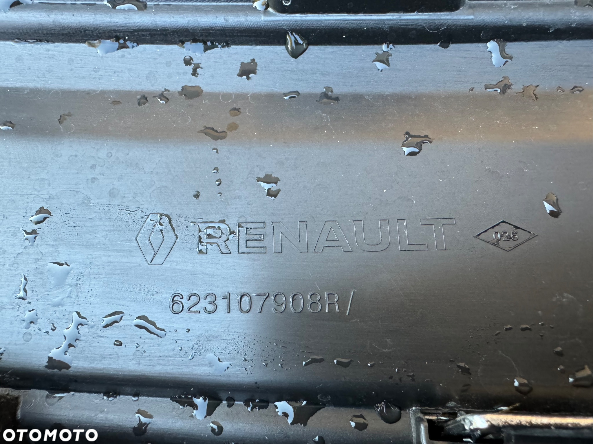 GRILL ATRAPA CHŁODNICY RENAULT KANGOO IV 4 21+ E-TECH CHROM 623107908R ORYGINAŁ - 9