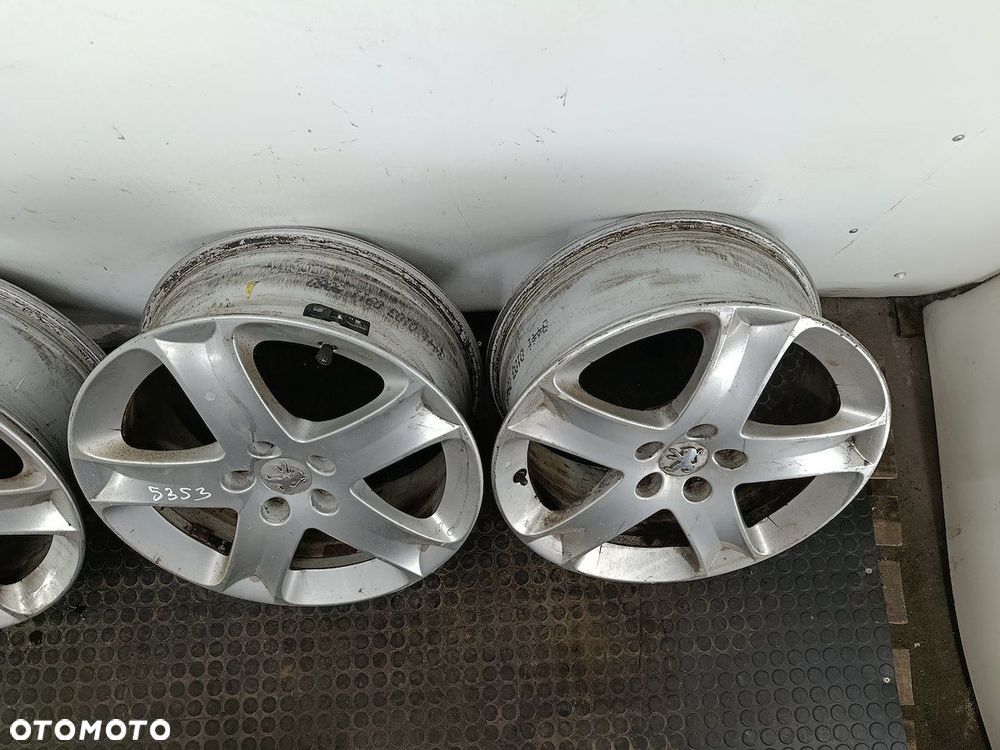 FELGI ALUMINIOWE KOMPLET 17 PEUGEOT 407 SW 7JX17CH3 - 6
