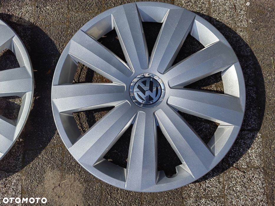 Kołpaki 16 cali komplet Oryginalne 3AA Caddy Passat Touran - 4