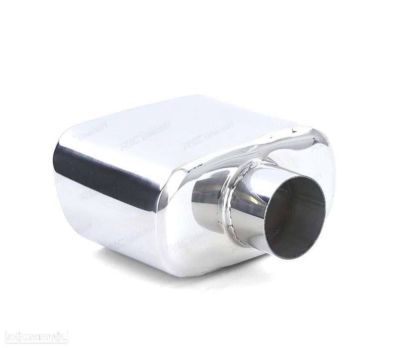 PONTEIRA DE ESCAPE UNIVERSAL EM INOX - 3