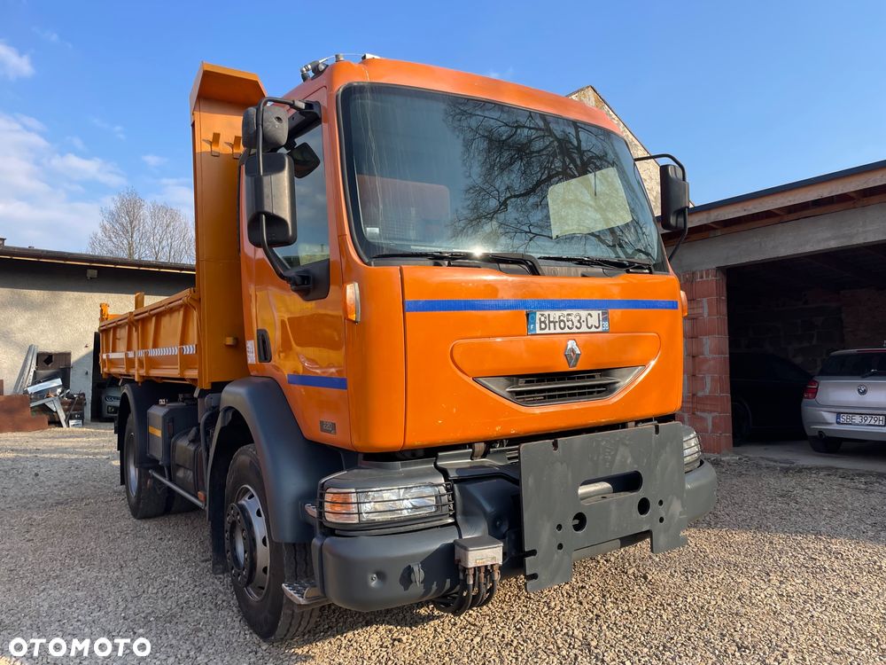 Renault Midlum. M 220.13  KERAX PREMIUM Stan !!!! Pługo-Piaskarka - 6