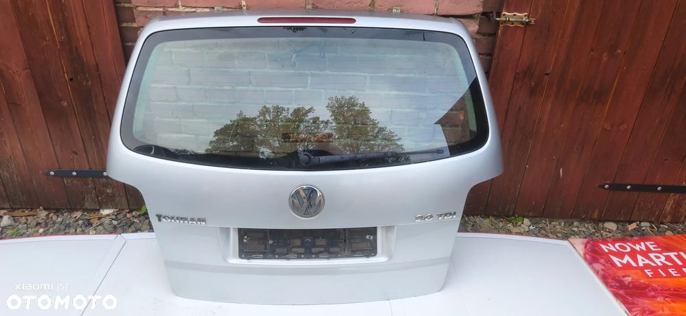 Klapa bagażnika VW Touran LIFT LA7W srebrna części 03 - 10 wszystkie części - 1