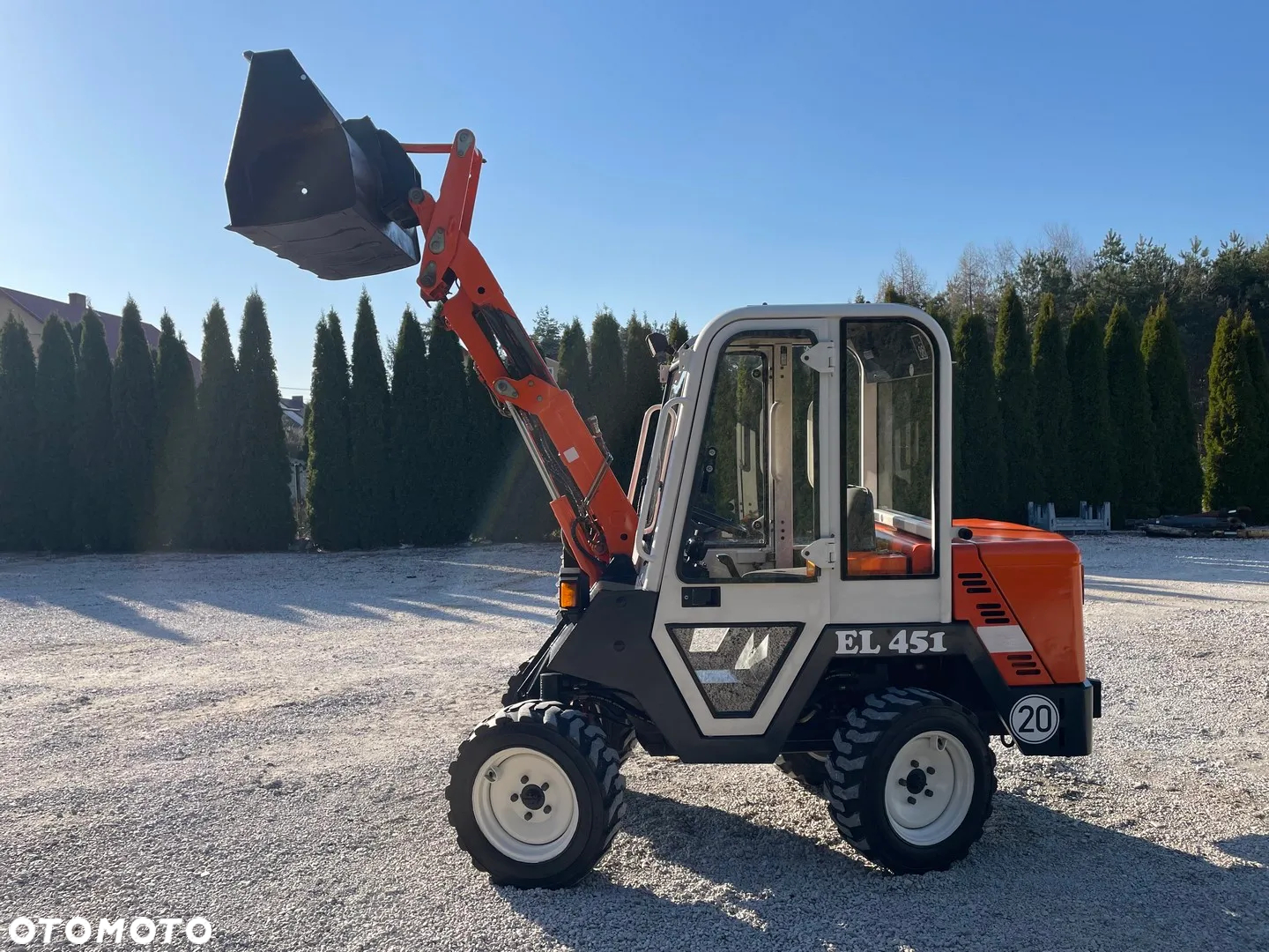 Schaffer Weidemann Ładowarka Miniładowarka TELESKOPOWA / PIĘKNA / PEL-JOB EL 451 / JEDYNIE 120CM SZEROKOSĆI / KOMPLET OSPRZĘTU 4 SZT / SZYBKA I SILNA / DO ROLNICTWA OGRODNICTWA PEL-JOB Schaeff Avant MAŁA NISKA - 5