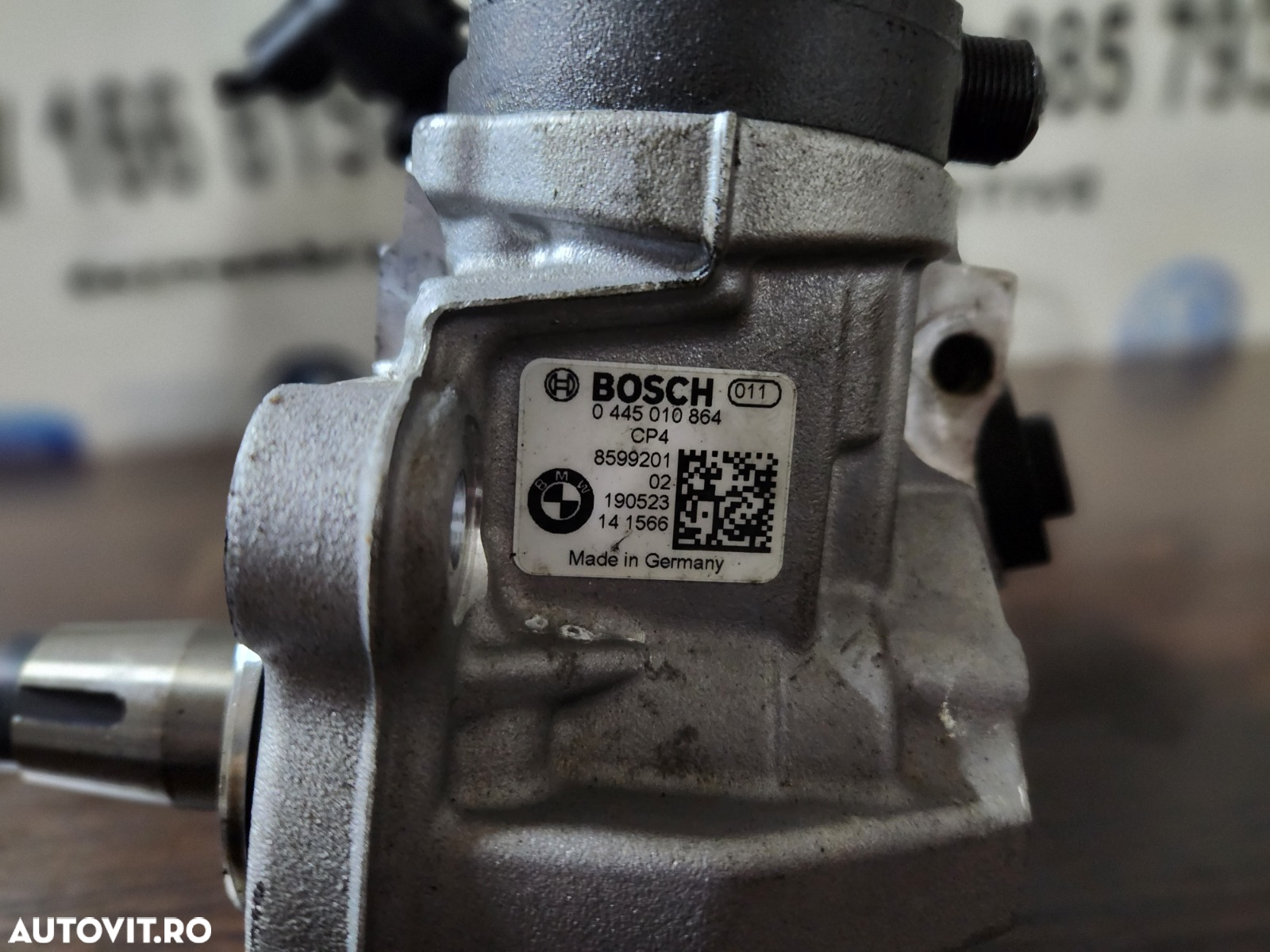 Pompa Inalta Presiune Noua Sub 1.000 Km Bmw 3.0 D 4.0 D Euro 6 B57 Cod  G20 G21 G30 G31 G01 G02 G11 - 6