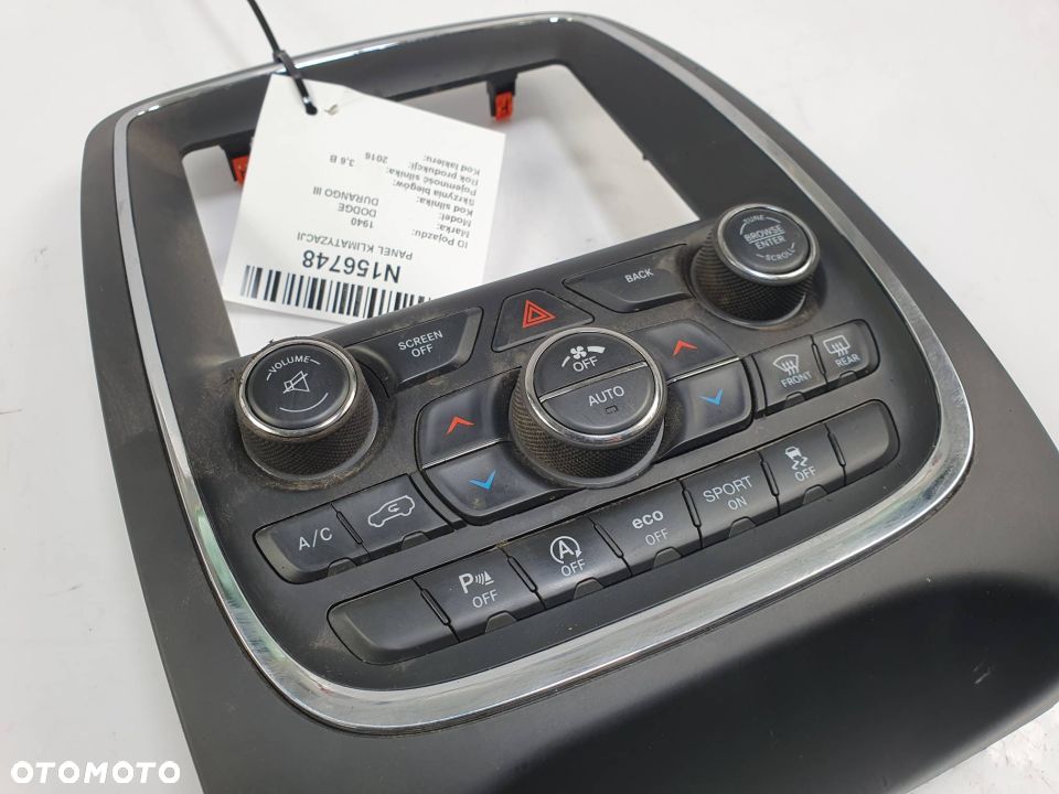 PANEL KLIMATYZACJI DODGE DURANGO III 68253735AG - 5