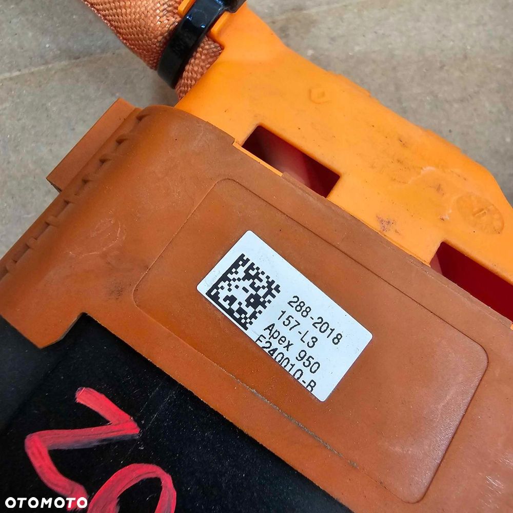 renault zoe gniazdo kabel ładowania przewód 296950730r - 3