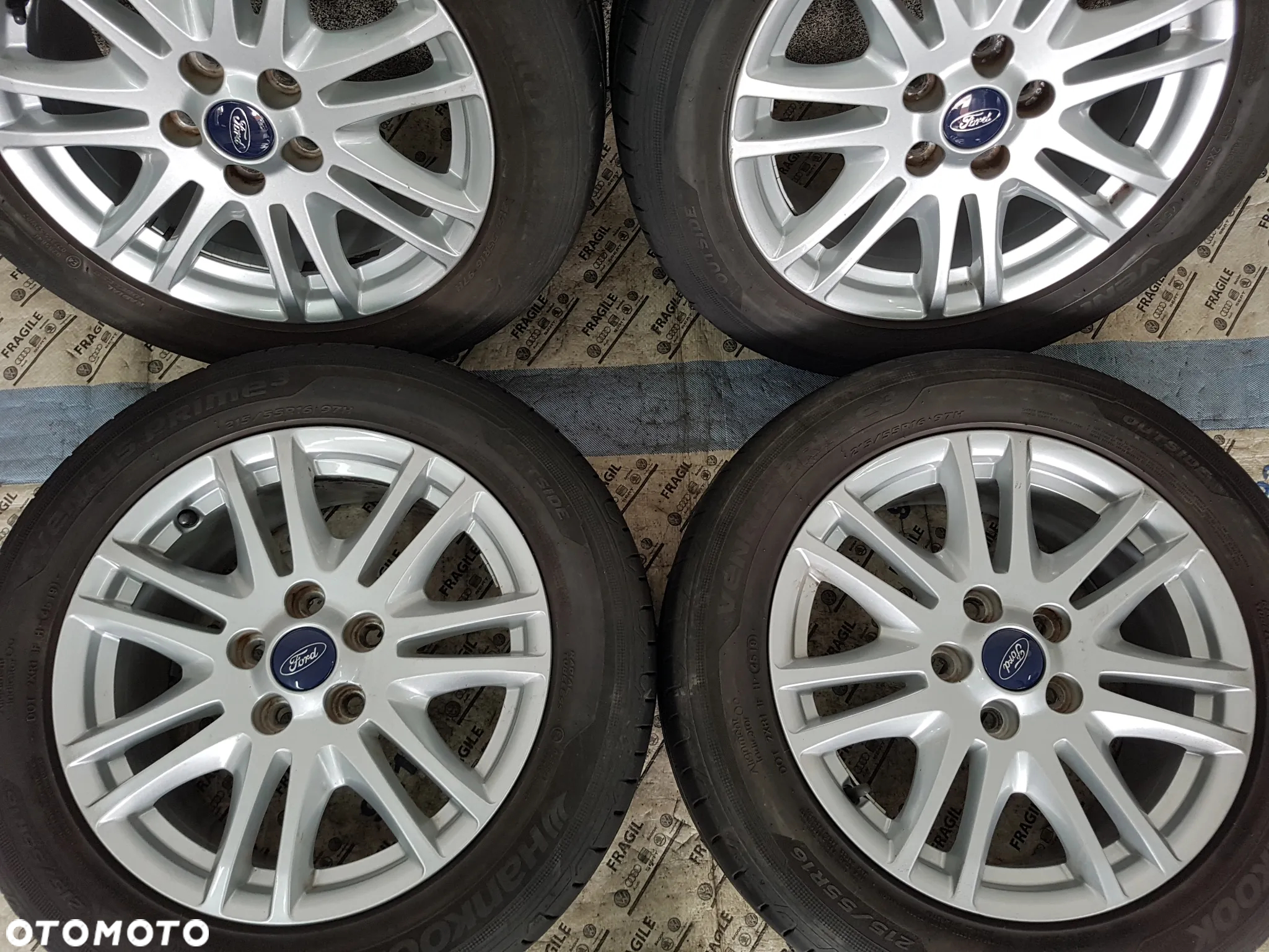 KOŁA LETNIE FORD C-MAX MONDEO FOCUS 5X108  215/55R16 - 18