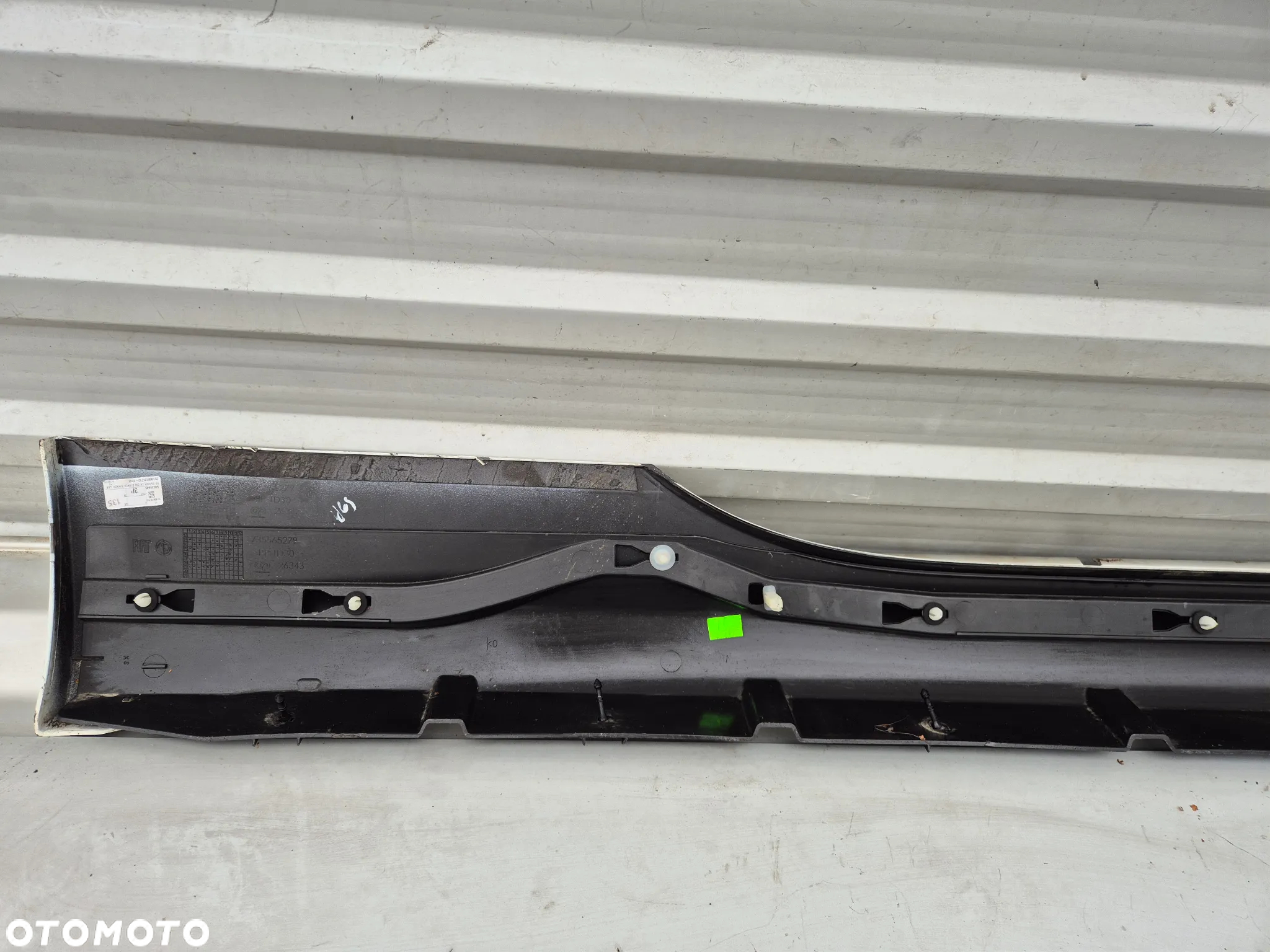 Próg listwa progowa Fiat 500 Abarth lewa 735565279 - 8