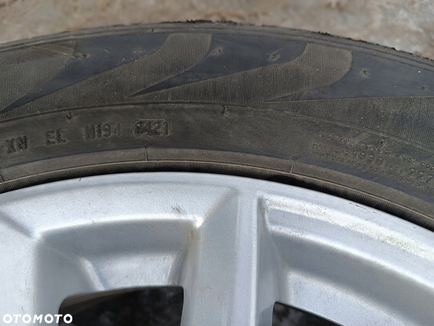 FELGI Z CZUJNIKAMI RANGE ROVER SPORT 19 Z OPONAMI LAND ROVER - 6