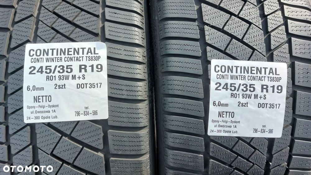 Opony Continental 245 35 R19 - 2