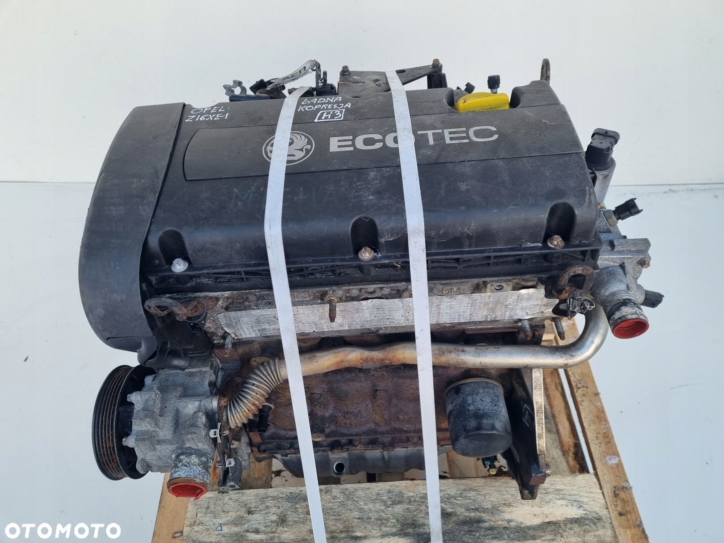 SILNIK KOMPLET Opel Astra III H 1.6 16V ładna kompresja Z16XE1 - 1