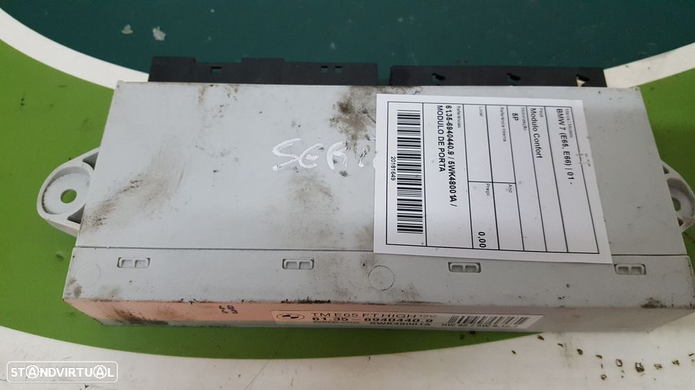 Modulo Confort Bmw 7 (E65, E66, E67) - 2