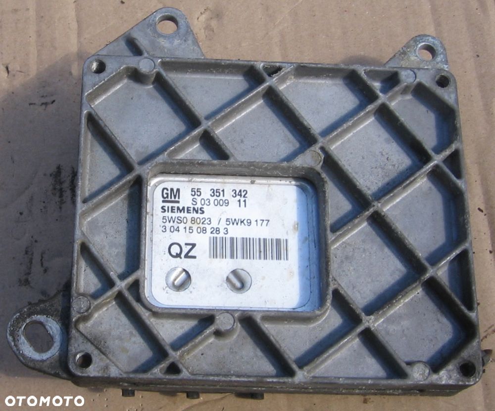 pompa paliwa wtrysk wtryski VECTRA ASTRA 2.2 16V benzyna sterownik EGR - 10