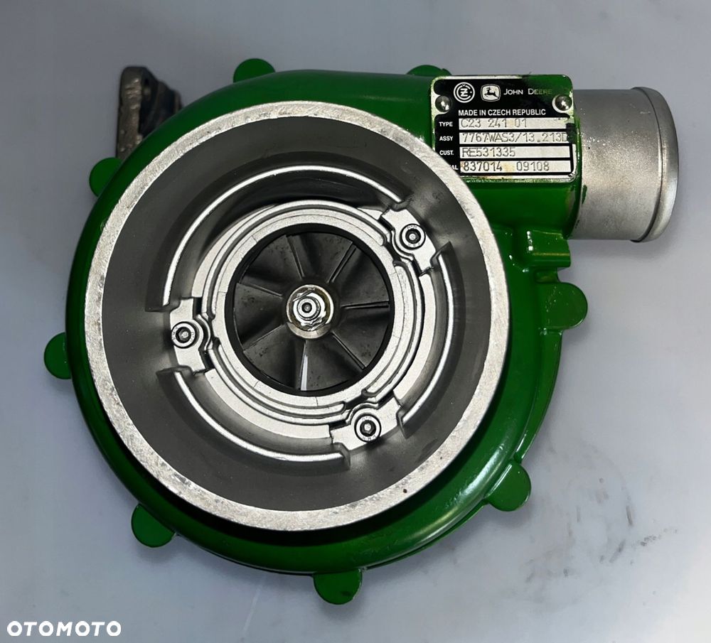 turbosprężarka john deere re531335 re550932 re556694 + rabat 800zł opis - 1