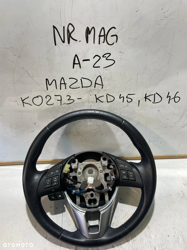 KIEROWNICA MULTIFUNKCYJNA MAZDA III K0273