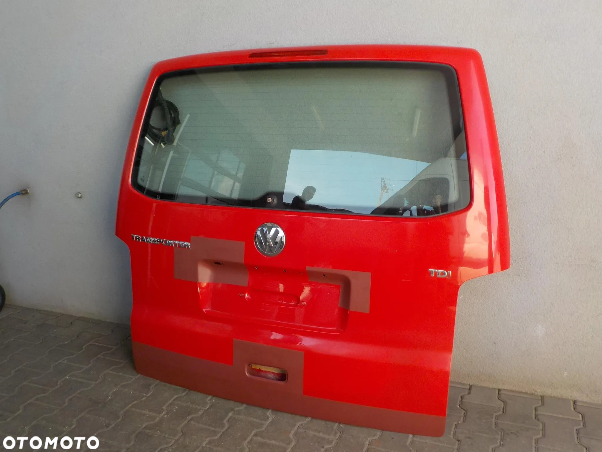 VW T5 KLAPA TYŁ TYLNA Z SZYBĄ - 2