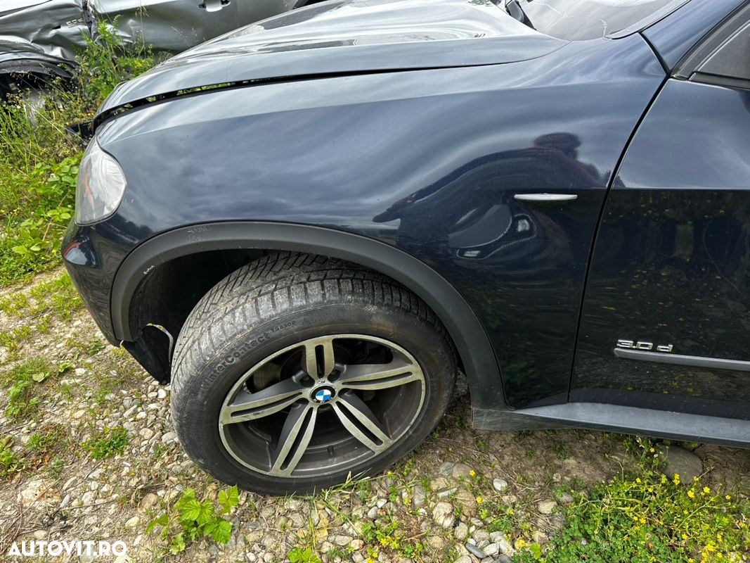 dezmembrez bmw x5 e70 2008 euro 4 235 Hp volan pe stanga trapa panoramică grup diferențial spate 3.64 cutie automata 6 trepte cutie transfer plantare etc - 13