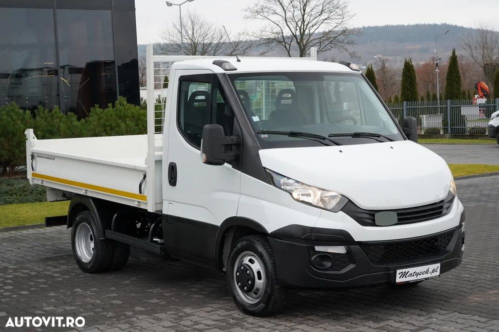 Iveco DAILY 35-140 / BASCULATOR SPATE / DUBLU / MANUAL / IMPORTAT - 10