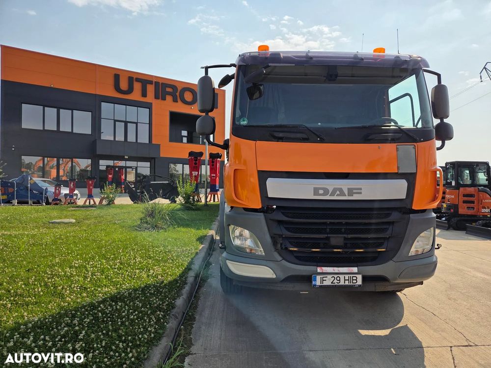 DAF CF 400, 2016, 374.569km, KIT BASCULARE, cutie viteze AUTOMATA, 1 pat, 400 CP Euro 6, Anv fata 315/80R22,5 NOI, anv spate 50% ok, rezervor motorina 450l din aluminiu, PROMOTIE 13.900 EUR+Tva - 3