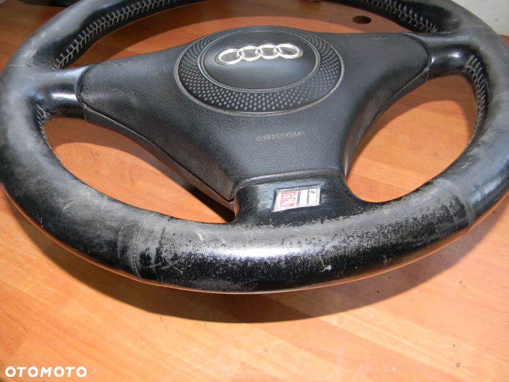 kierownica skórzana skóra AUDI S-LINE A4 B5 B6 A6 C5 - 10
