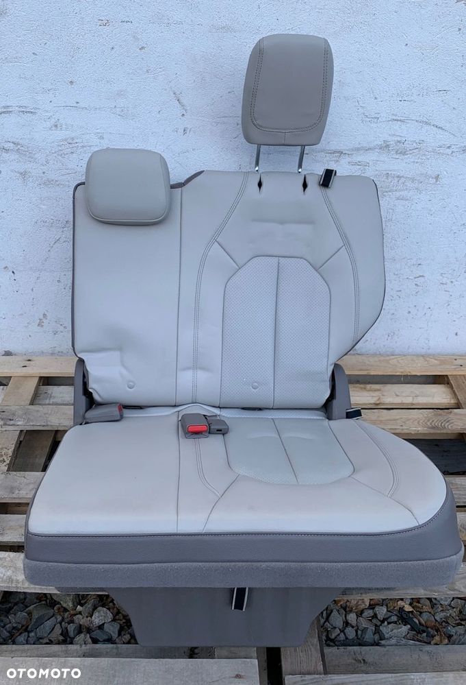 U7 CHRYSLER PACIFICA II 16- FOTEL KANAPA LEWY TYŁ III RZĄD SKÓRA - 2