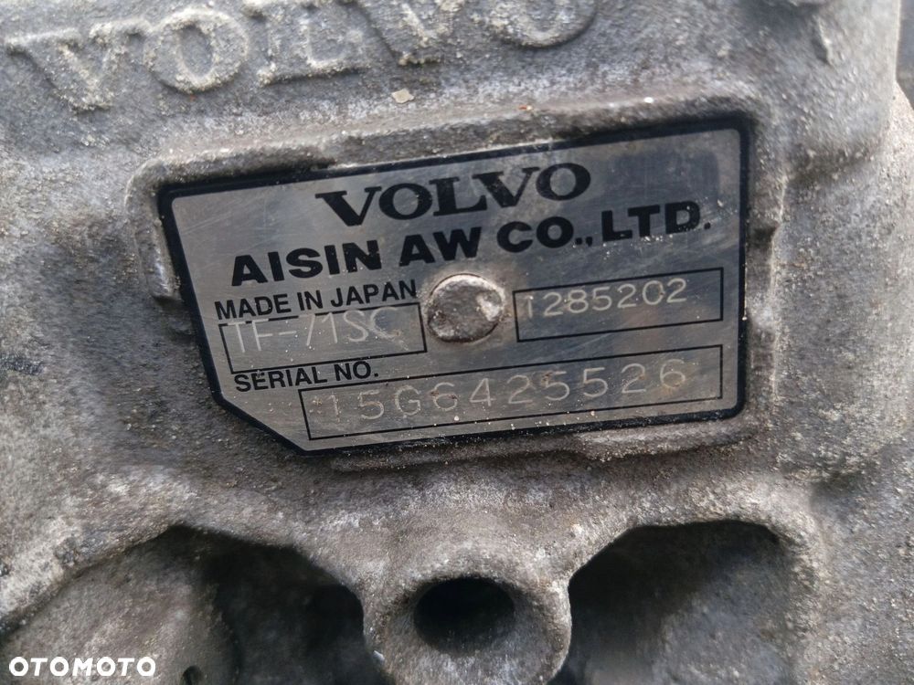 SKRZYNIA BIEGÓW AUTOMAT VOLVO V60 I LIFT (2013-2018) 2.0 D3 150KM P1285202 TF-71SC - 6