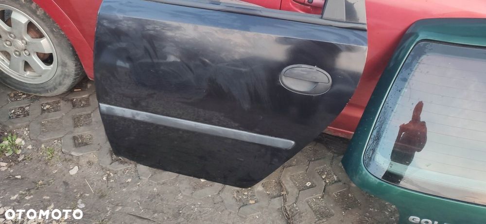 DRZWI LEWY TYŁ OPEL MERIVA A Z20R GOŁE CZARNE - 2