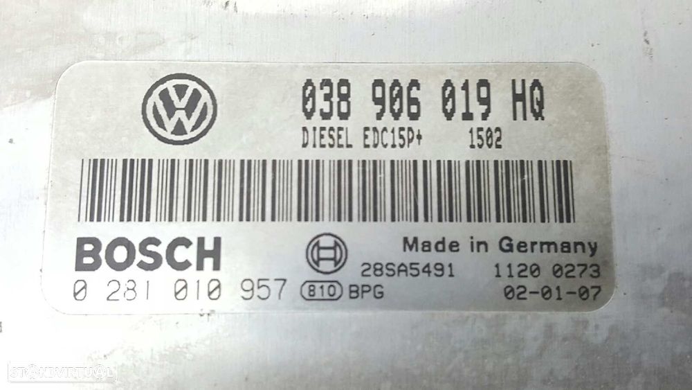 CENTRALINA DO MOTOR UCE SEAT IBIZA (6L1) 1.9 TDI - 2