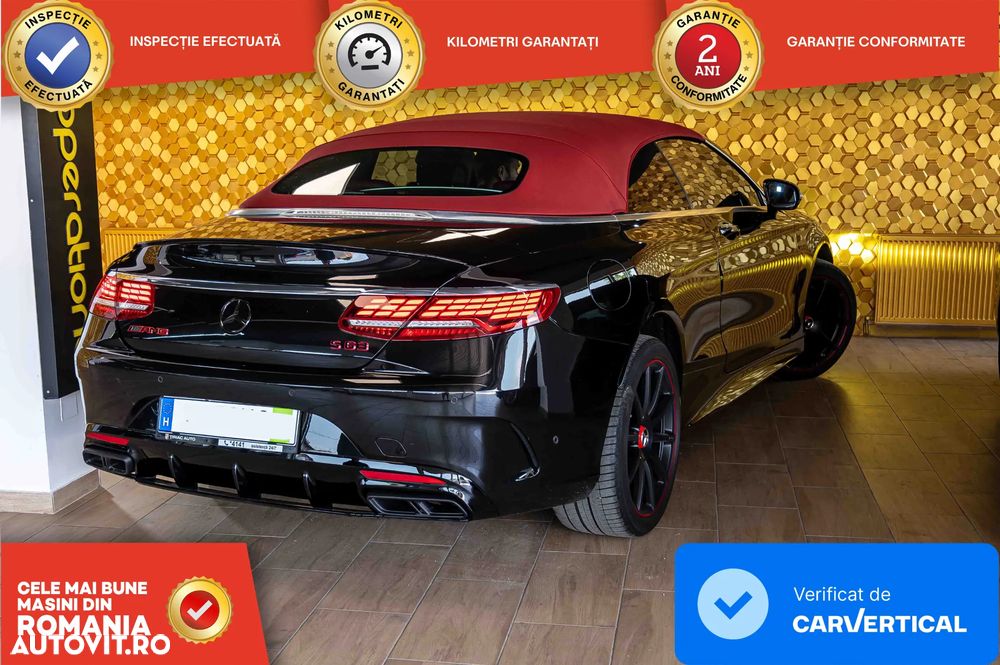 Mercedes-Benz S 63 AMG Cabrio 4Matic AMG Speedshift 7G-MCT - 9
