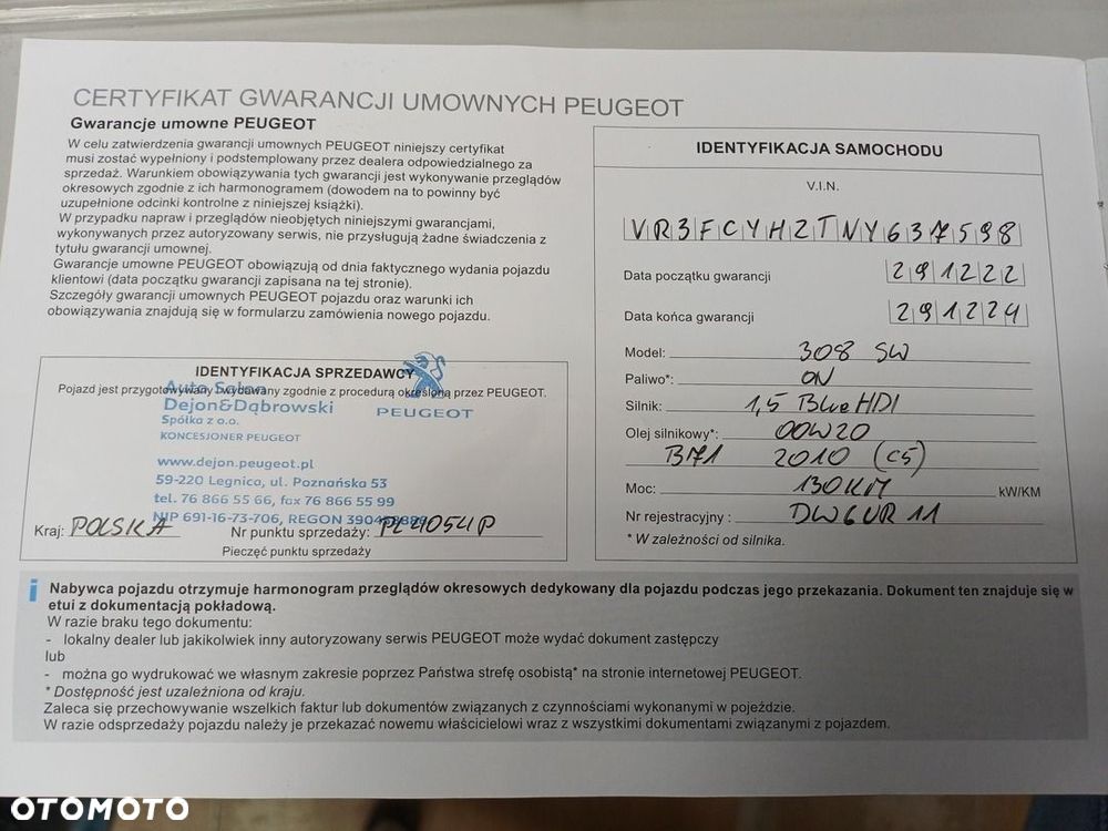 Peugeot 308 1.5 BlueHDi Allure Pack S&S EAT8 - 34