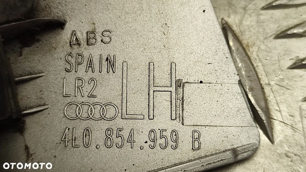 AUDI Q7 4L 05-15R LISTWA NAKLADKA OSLONA BLOTNIKA S-LINE PRAWA 4L0854960 LEWA 4L0854959 - 4